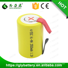 Good Quality Factory Price 2500mAh 4/5SC 1.2V Ni-MH battery